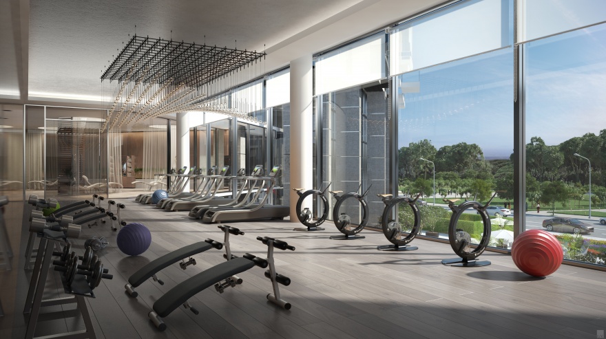 Gym en Madero Harbour