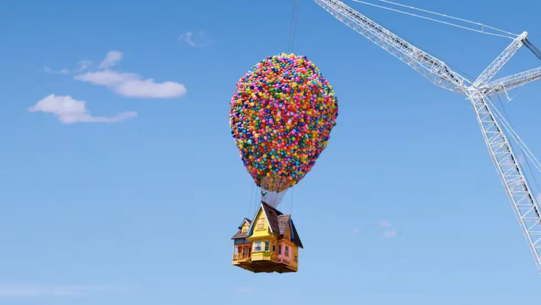 Atención fanáticos: hicieron una réplica exacta de la casa de UP, la película de Disney Pixar