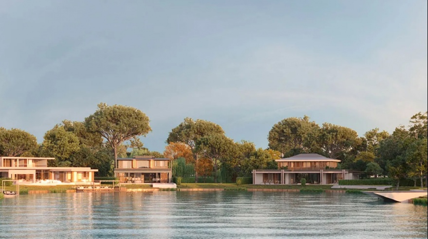 El agua, parte del el nuevo concepto de lujo de los emprendimientos ubicados en el verde