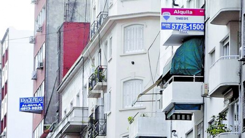 Alquileres, precios congelados hasta febrero