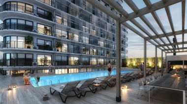 Oportunidad: dónde se consigue un monoambiente de 28m2 en un edificio con amenities por US$45.000
