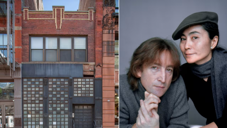 Venden la primera casa que enamoró a  John Lennon y Yoko ono en Nueva York