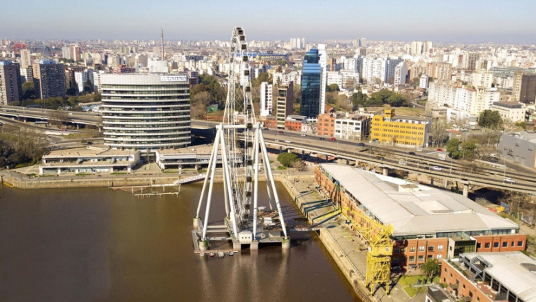 Llega a Puerto Madero la "vuelta al mundo"