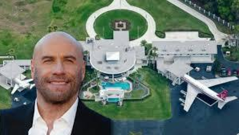 Cómo es la mansión de John Travolta en Florida
