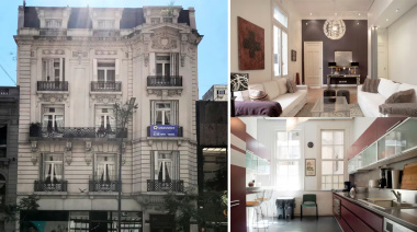 El edificio que llegó a Recoleta en barco desde París