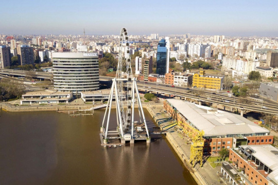 Llega a Puerto Madero la "vuelta al mundo"