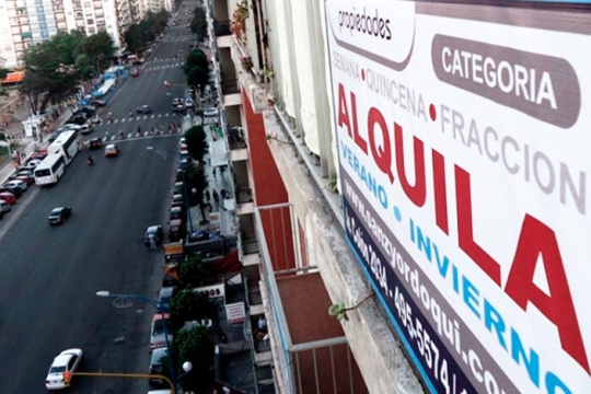 Alquilar un tres ambientes cuesta $1.000.000