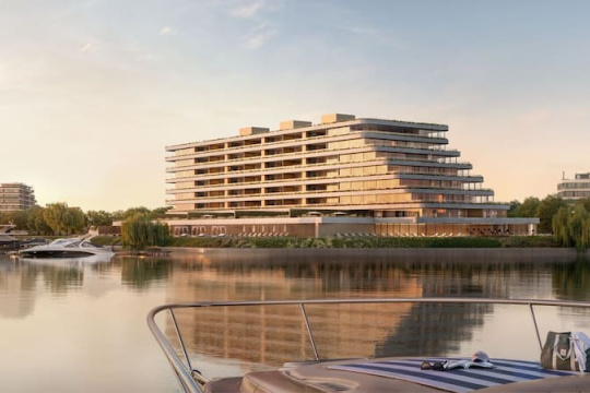 Construyen un edificio con residencias de lujo y amarras sobre el canal más exclusivo de Tigre
