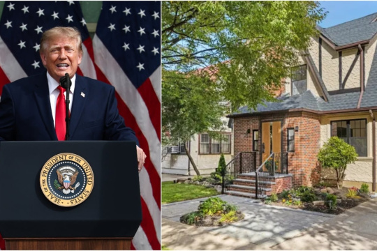Vendieron la casa de la infancia de Donald Trump por casi U$S2 millones